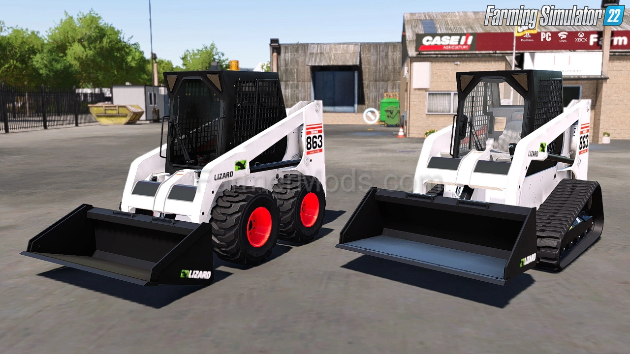 Lizard Loader 863 With Shovel v1.0 for FS22