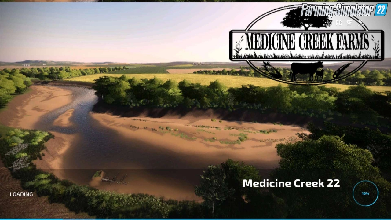 Medicine Creek Map 22 v1.0 for FS22