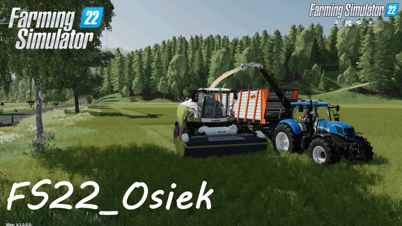Osiek Map v3.3 By Yazu for FS22