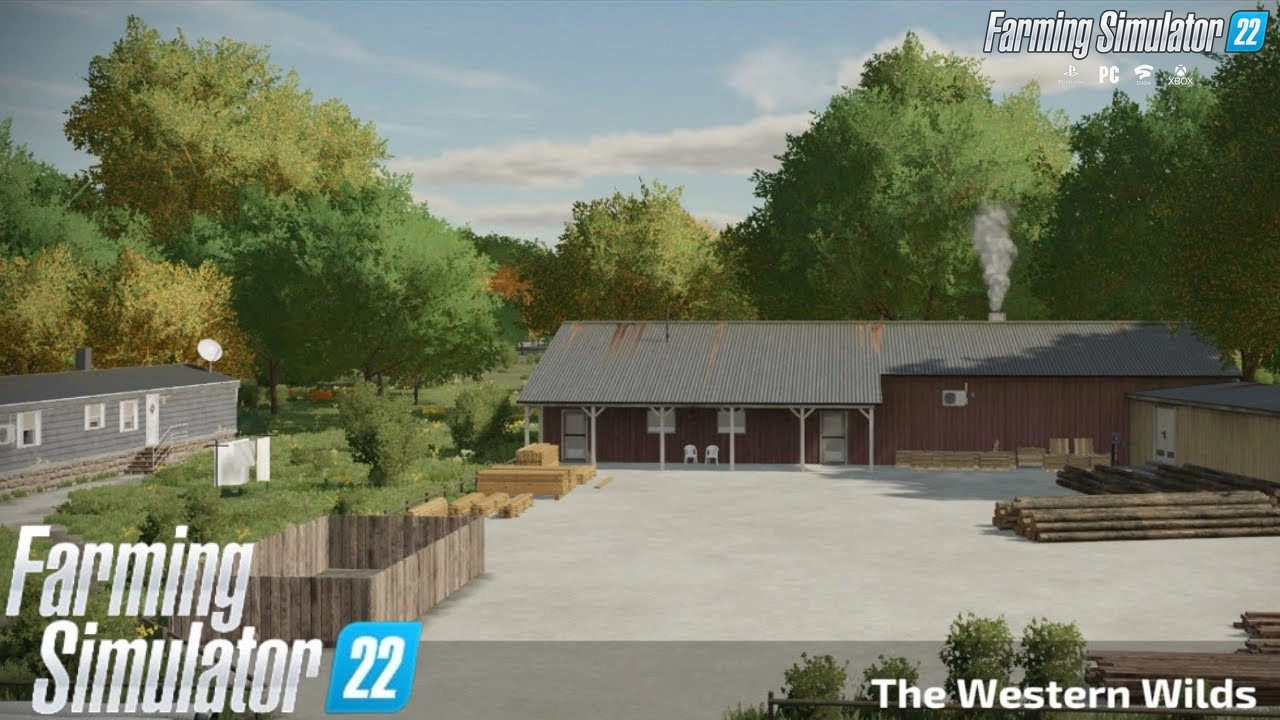 The Western Wilds Map v1.0.1 for FS22