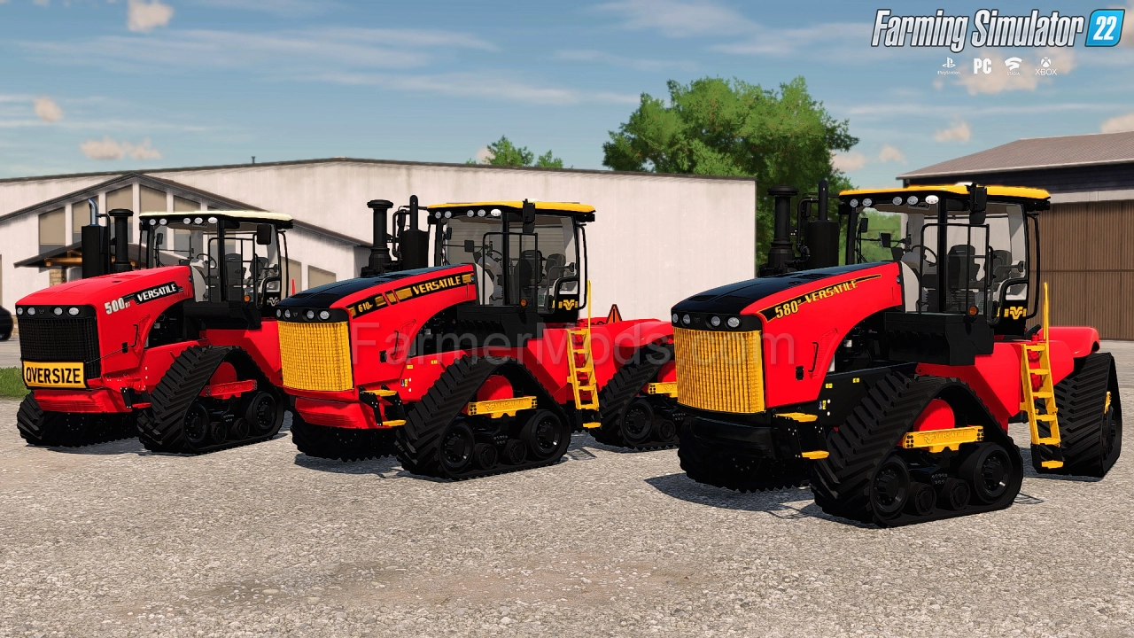 Versatile DeltaTrack Pack Tractors v1.0 for FS22