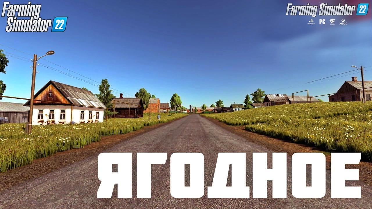 Yagodnoe Village Map v1.0.0.1 for FS22