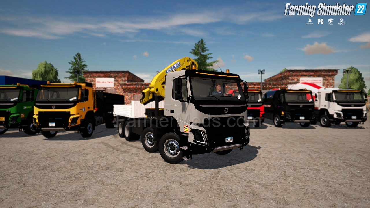Volvo FMX Pack Trucks v2.0 for FS22