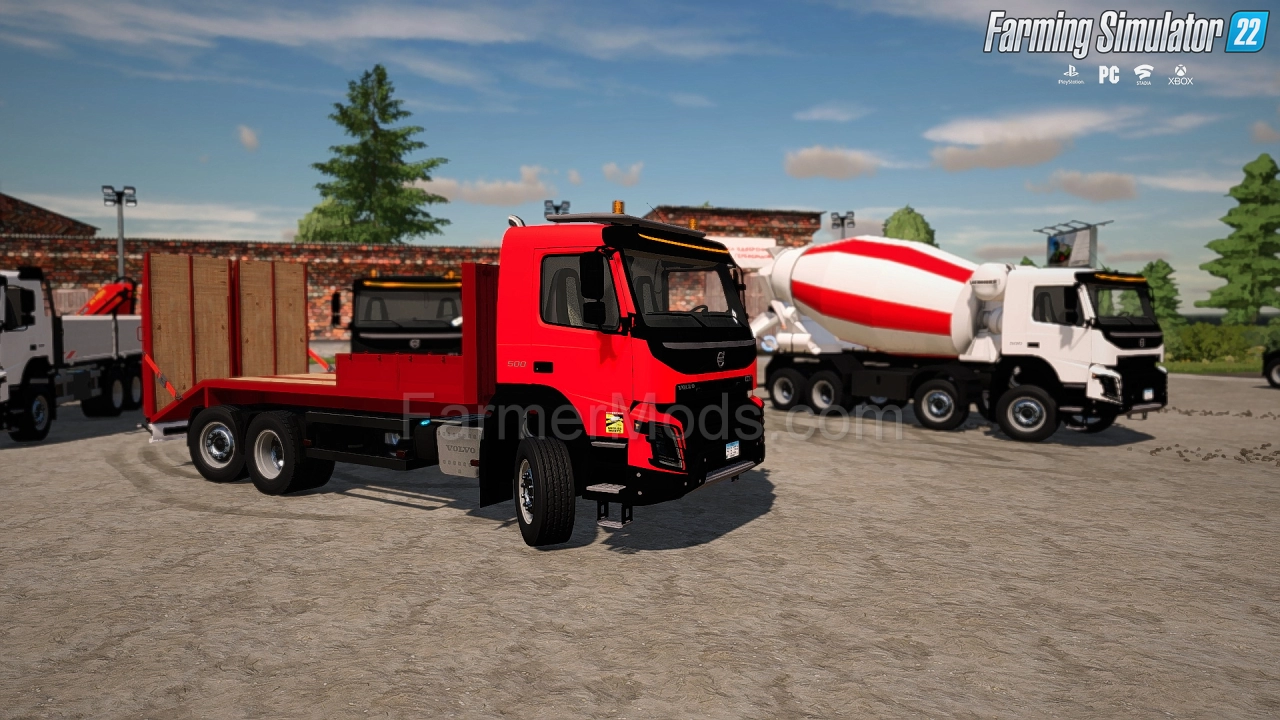 Volvo FMX Pack Trucks v2.0 for FS22