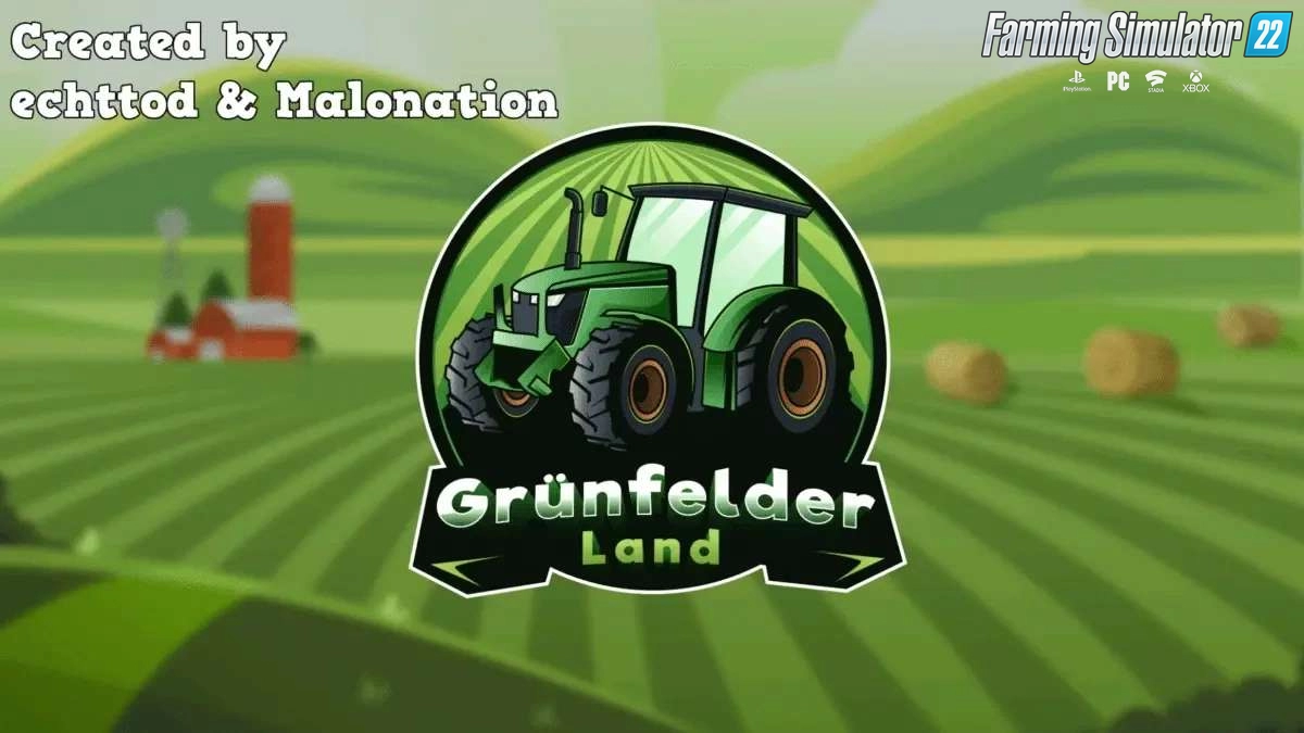 Grunfelder Land Map v1.3 for FS22