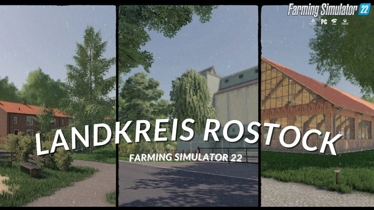 Landkreis Rostock Map v1.2.3 for FS22