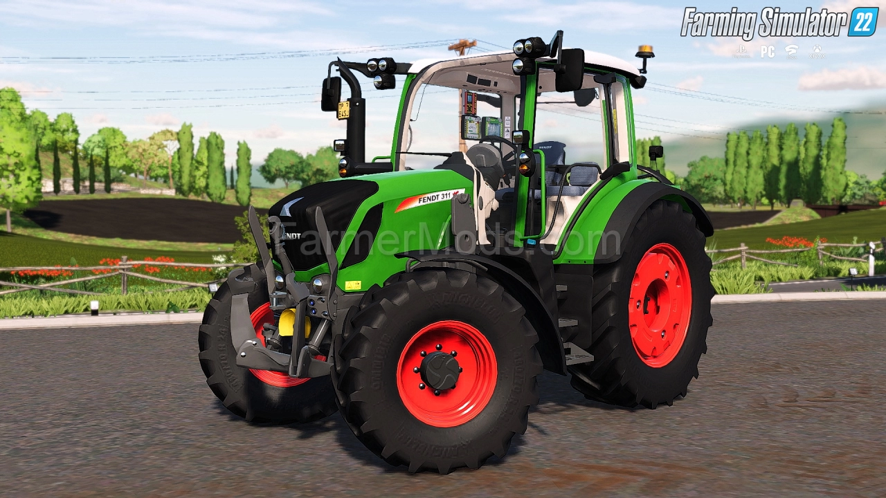 Fendt Vario 300 Tractor v1.1 By Dithmarscher Modding for FS22