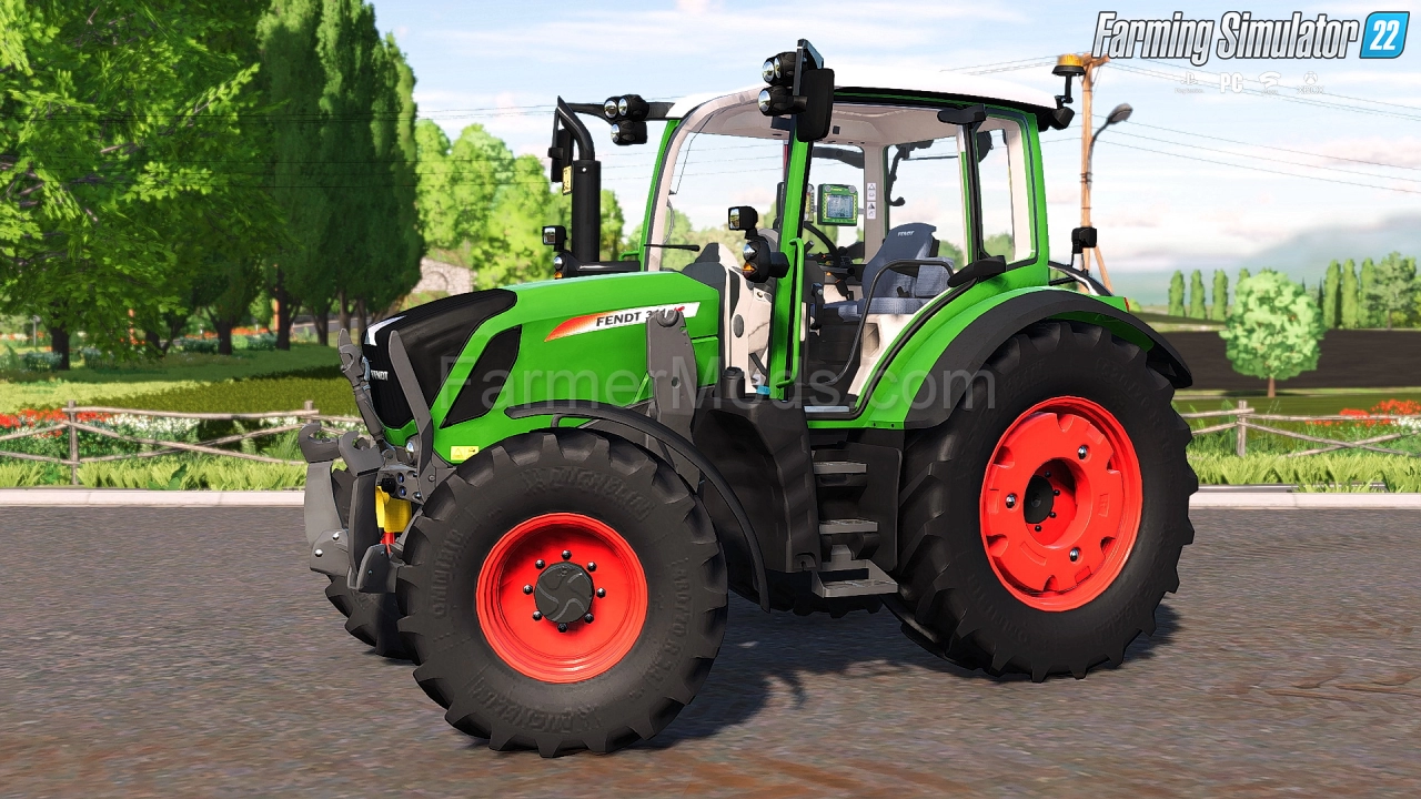 Fendt Vario 300 Tractor v1.1 By Dithmarscher Modding for FS22