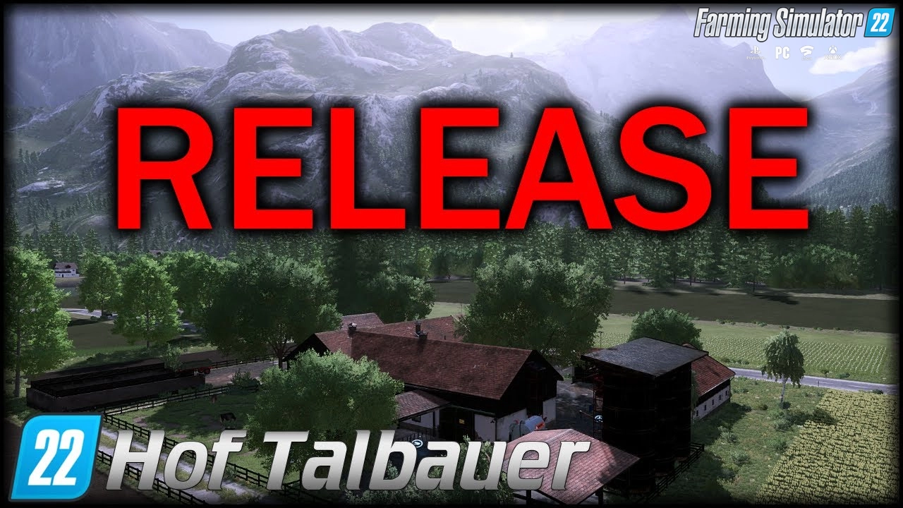 Hof Talbauer Map v1.1 for FS22
