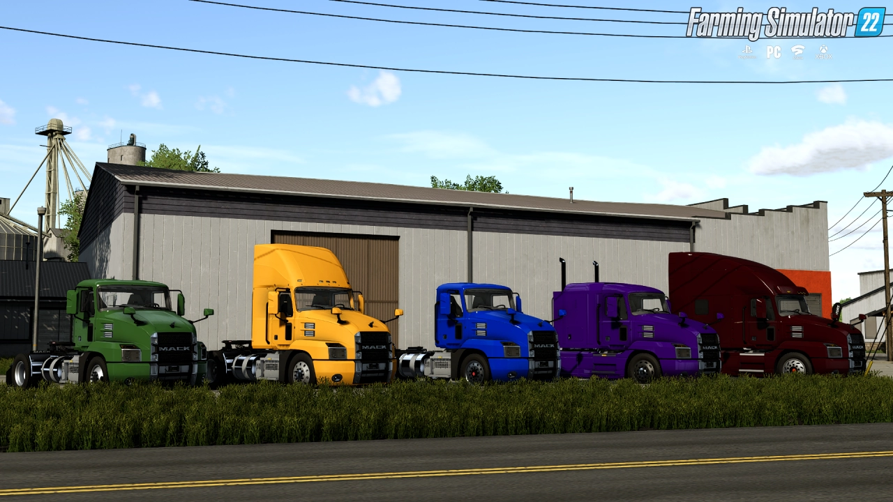 Mack Anthem Complete Pack Trucks v1.0 for FS22