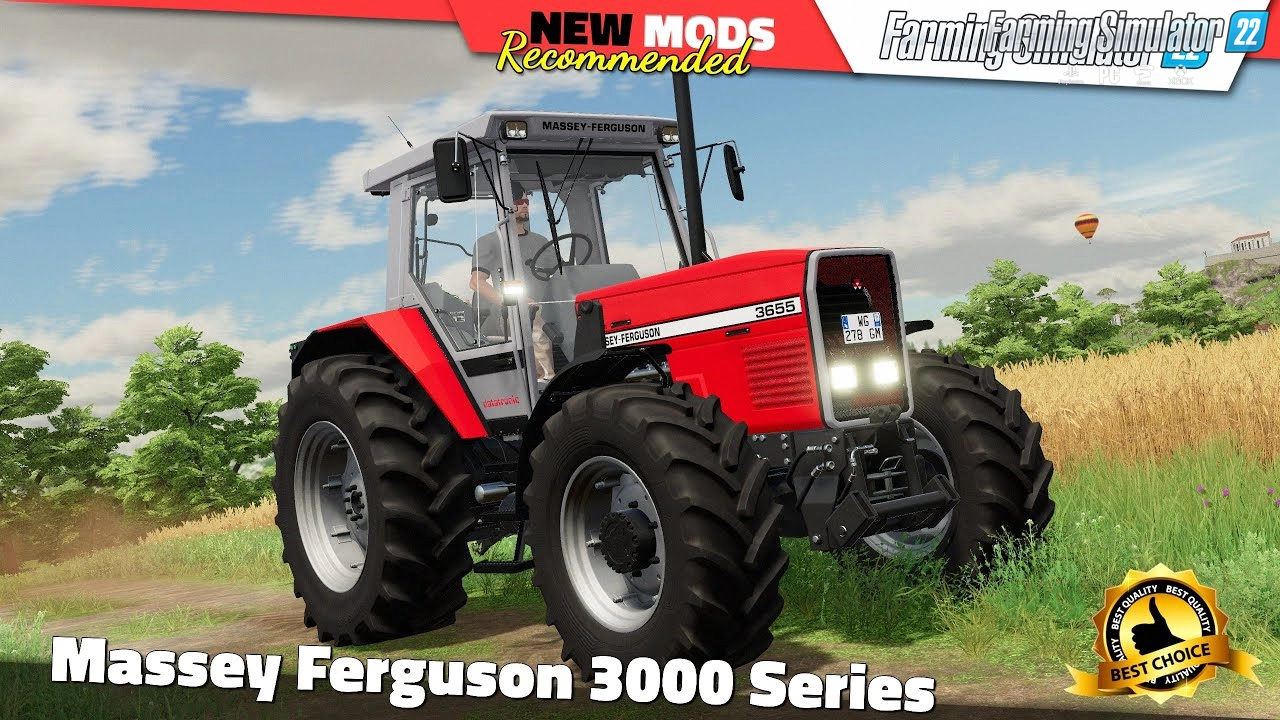 Massey Ferguson 3000 Series Tractor v1.0 for FS22