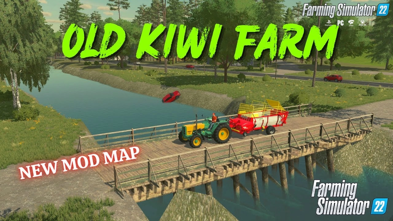 Old Kiwi Farm Map v1.2 for FS22