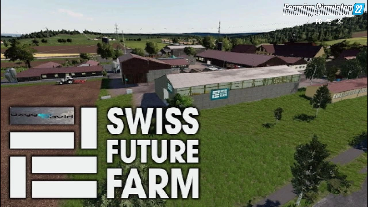Swiss Future Farm Map v1.0 by Oxygendavid for FS22