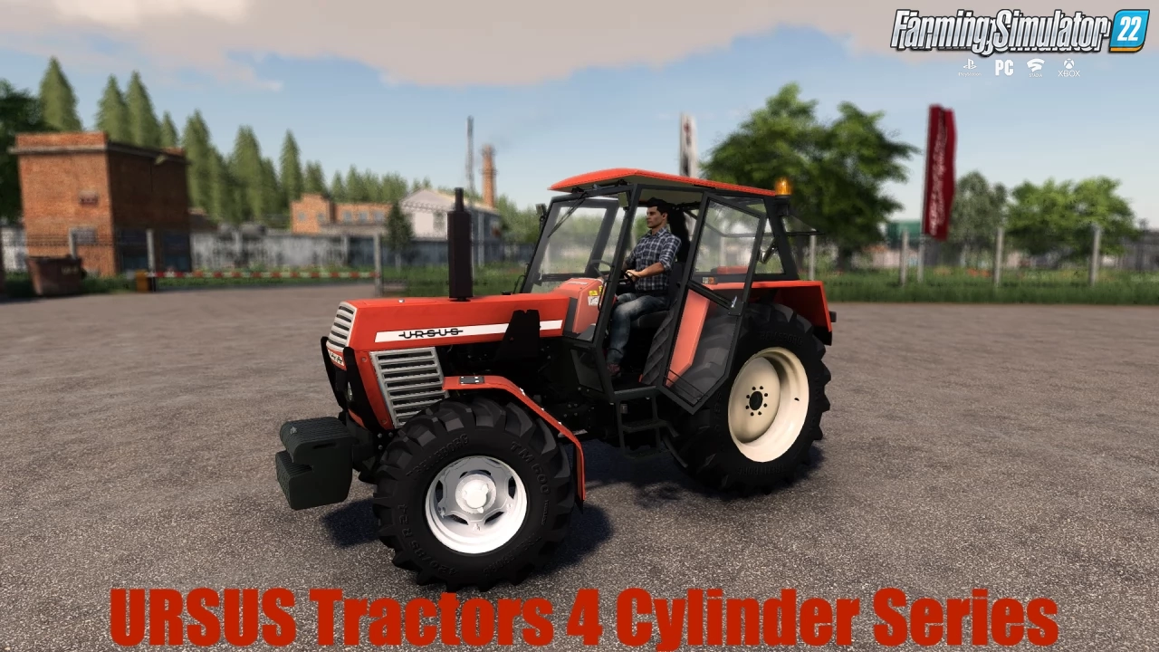 URSUS Tractors 4 Cylinder Series 4x4 v1.1 for FS22