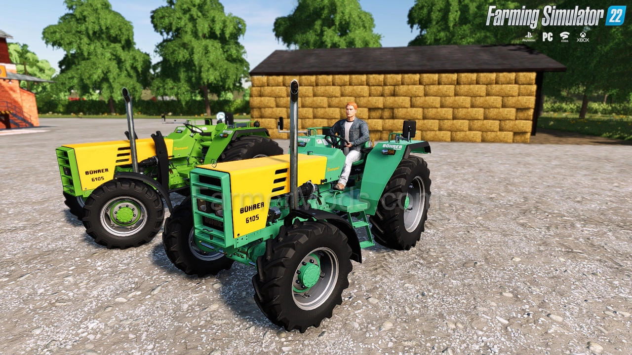 Buehrer 6105 Series Tractor v1.7 for FS22