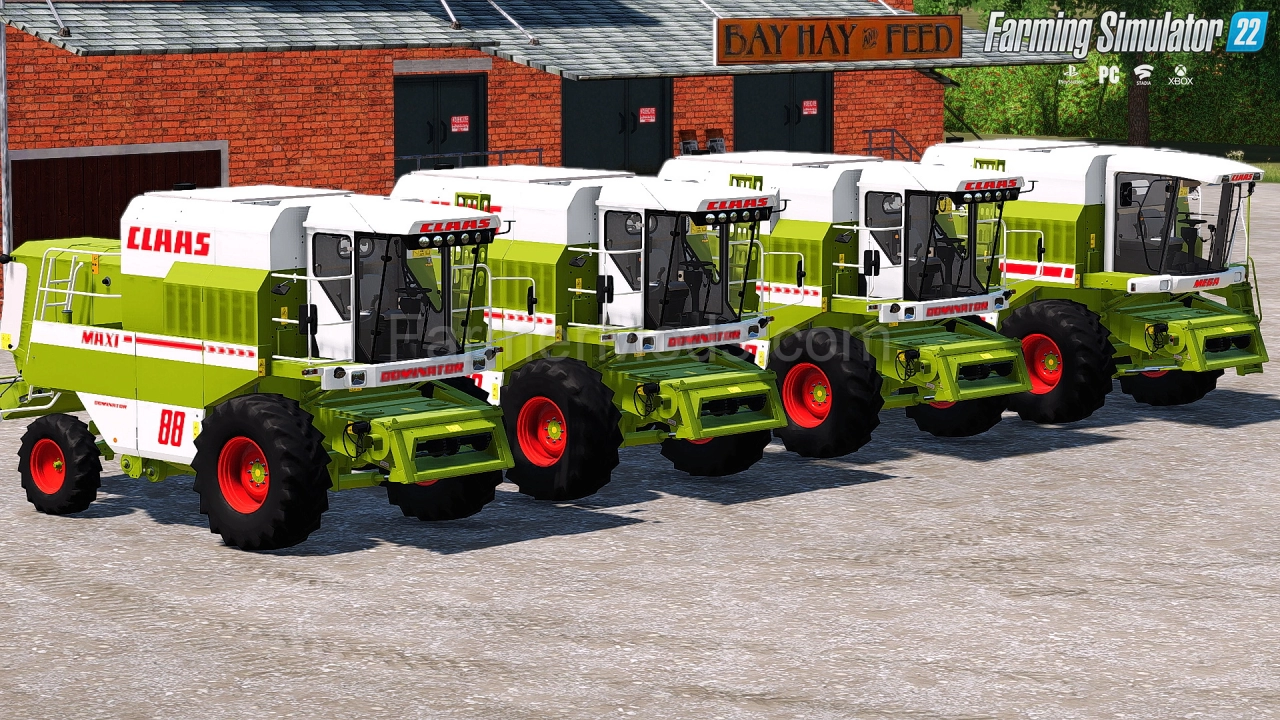 Claas Dominator Pack v1.0 for FS22