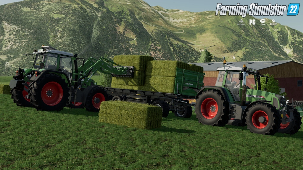 Fendt 700/800 Vario TMS Tractor v1.0 for FS22