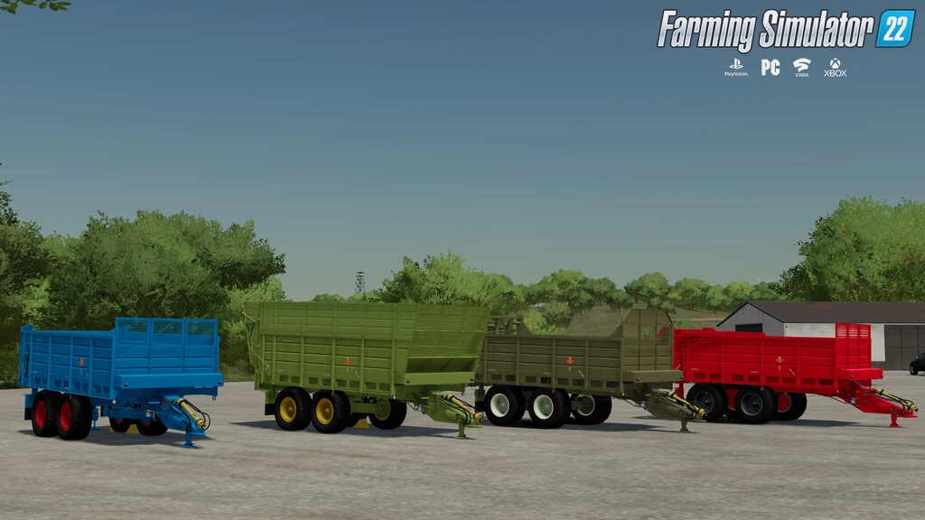 Fortschritt T088 Pack Trailers v1.0 for FS22