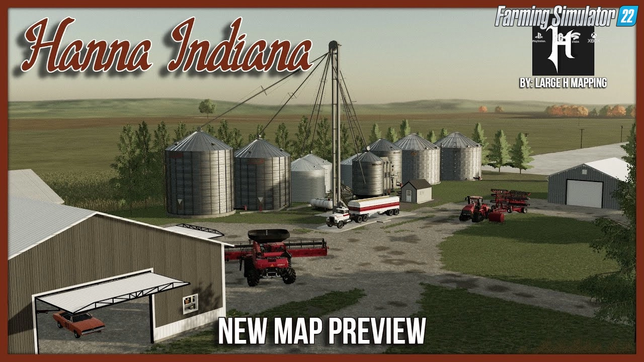 Hanna Indiana Map v1.0.0.1 for FS22