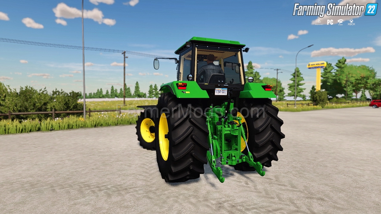 John Deere 4755 Tractor v1.0.2 By Dominick for FS22