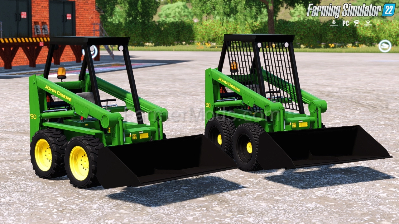 John Deere 90 Skid Steer Loader v1.0 for FS22