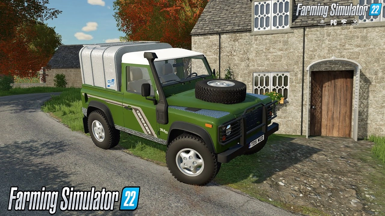 Land Rover Defender 90 v1.0 By AFModding for FS22