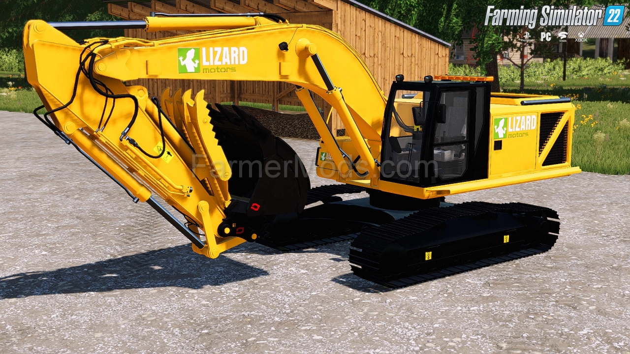 Lizard 320 Excavator v1.0.0.3 for FS22