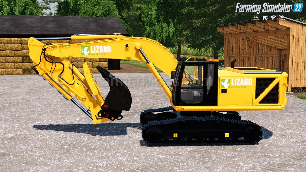 Lizard 320 Excavator v1.0.0.4 for FS22