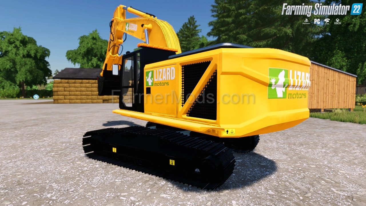 Lizard 320 Excavator v1.0.0.4 for FS22