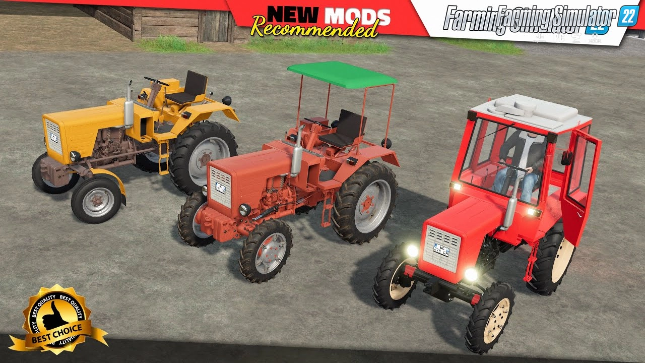Lizard T25A-T30A80 Tractors v1.1 for FS22