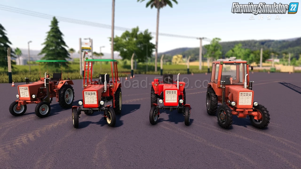 Lizard T25A-T30A80 Tractors v1.1 for FS22