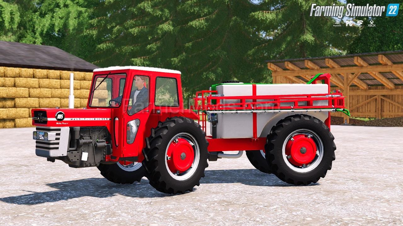 Massey Ferguson 185 Sprayer v1.0 for FS22