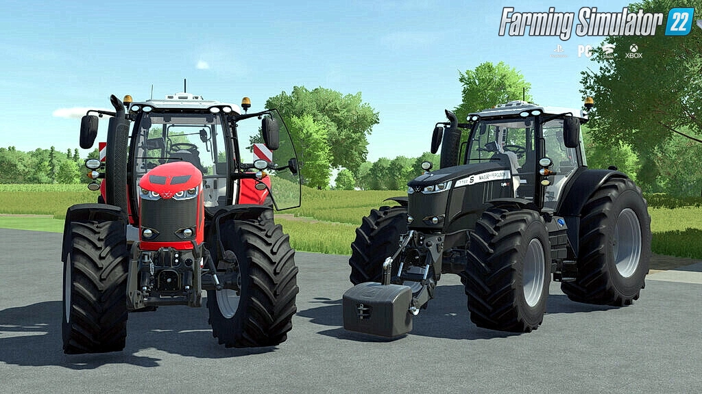 Massey Ferguson 7700S Tractor v1.2 for FS22