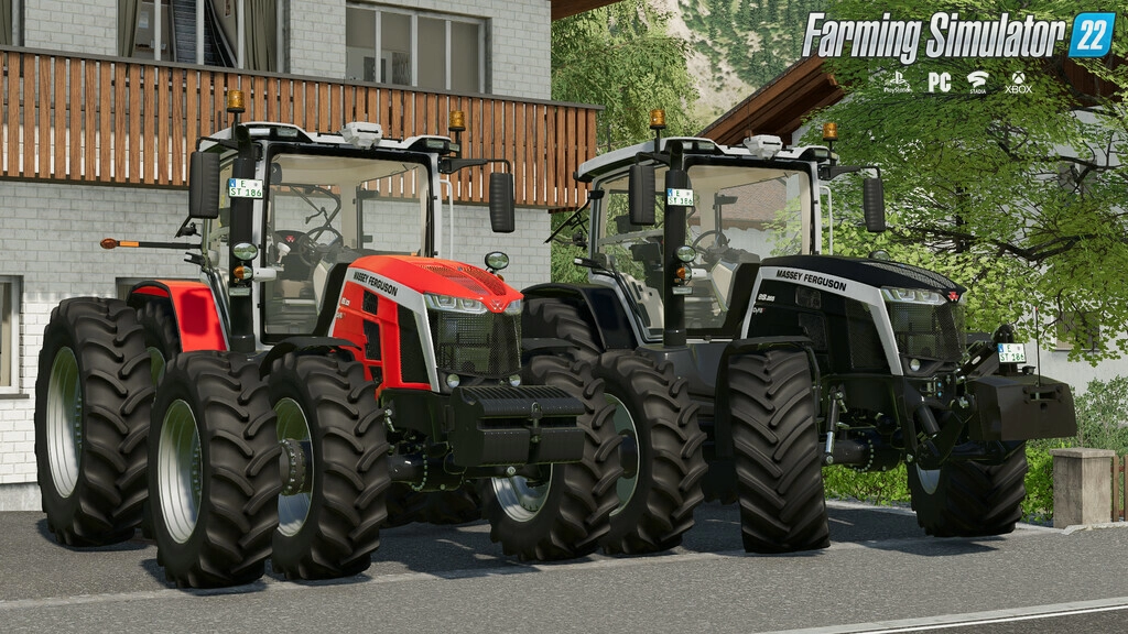 Massey Ferguson 8S US/EU Series Tractor v1.3 for FS22