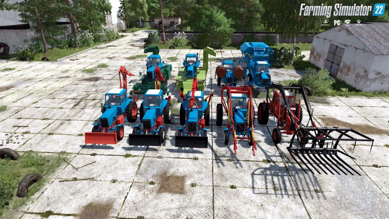 MTZ Pack Tractors v1.0.0.2 for FS22