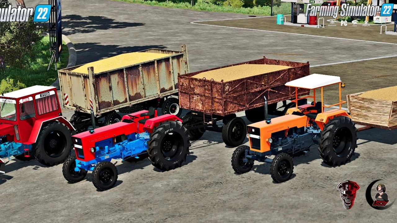 Romanian Old Pack Trailers v1.0 for FS22