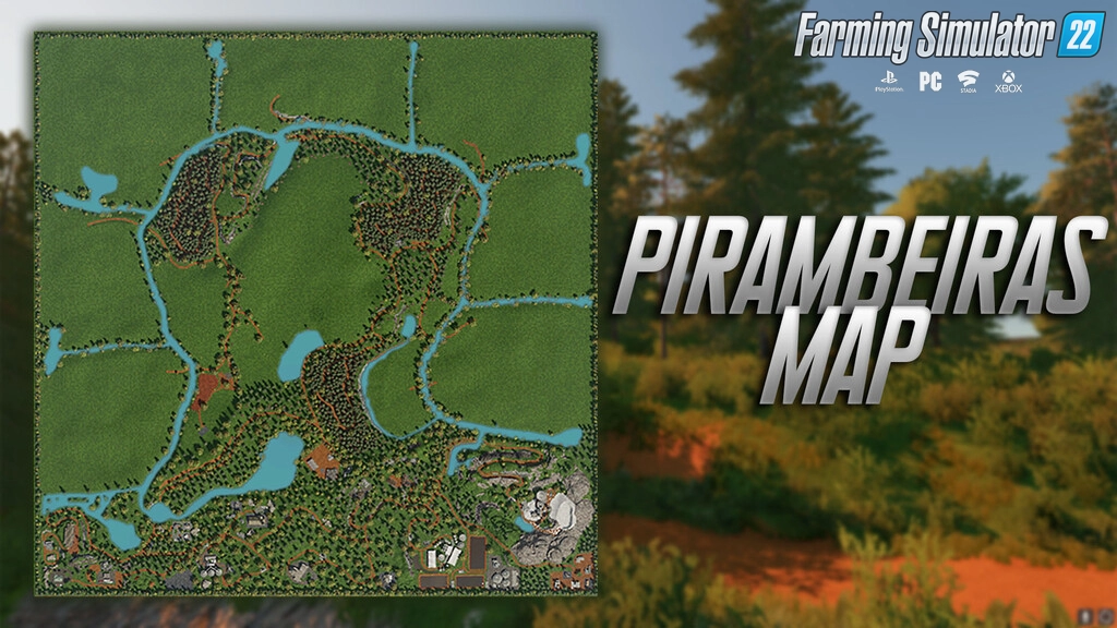 Pirambeiras Map v1.0.0.1 for FS22