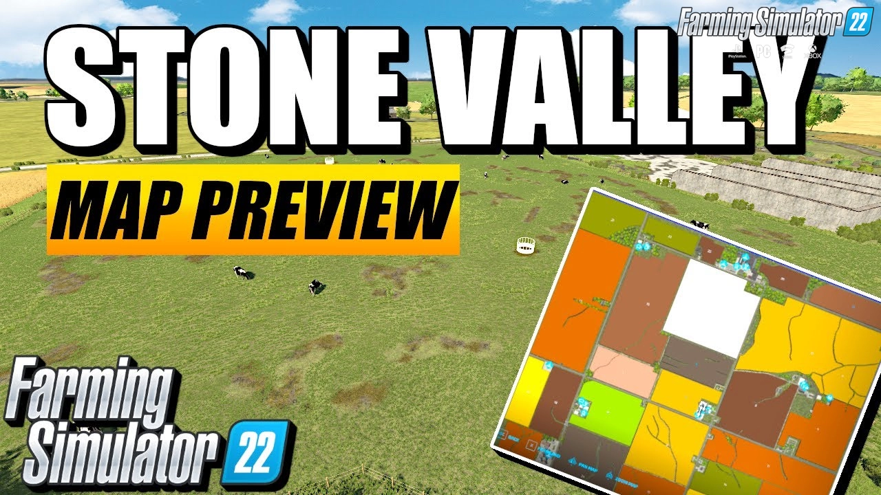 Stone Valley Map v1.1 for FS22