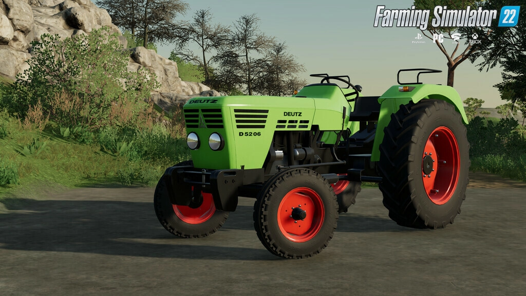 Deutz D06 Series Tractor v1.1 By blauea for FS22
