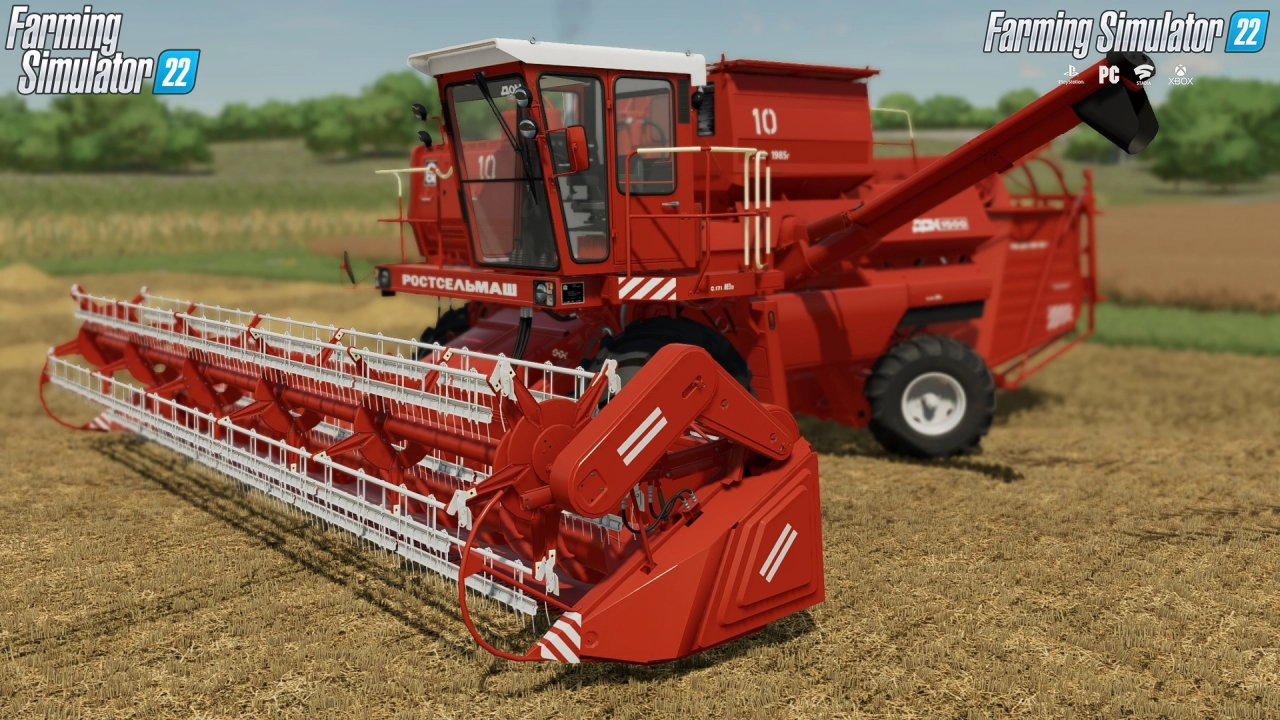 Don 1500 Rostselmash Harvester v1.5 for FS22