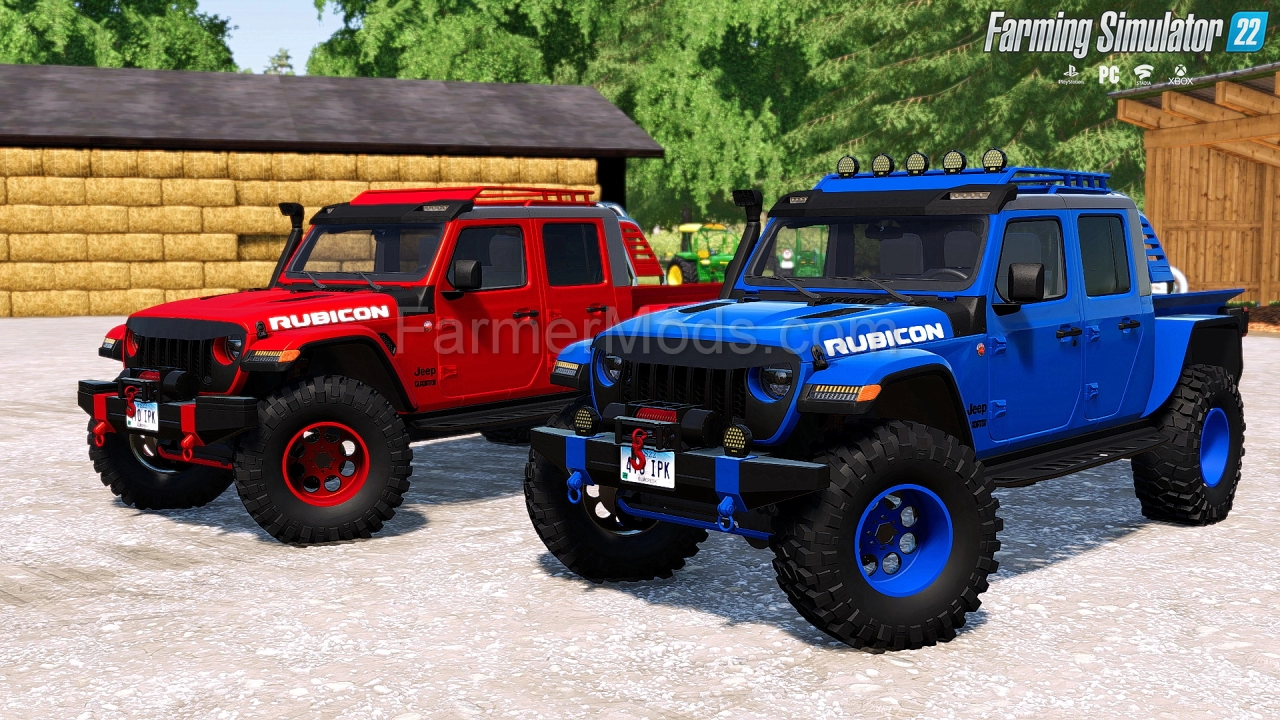 Jeep Gladiator Rubicon v1.2 for FS22