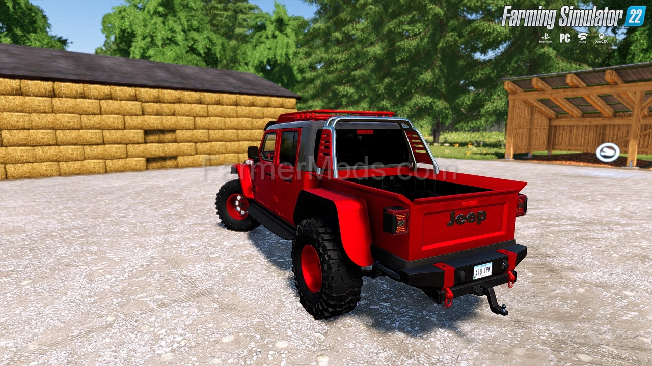 Jeep Gladiator Rubicon v1.1 for FS22