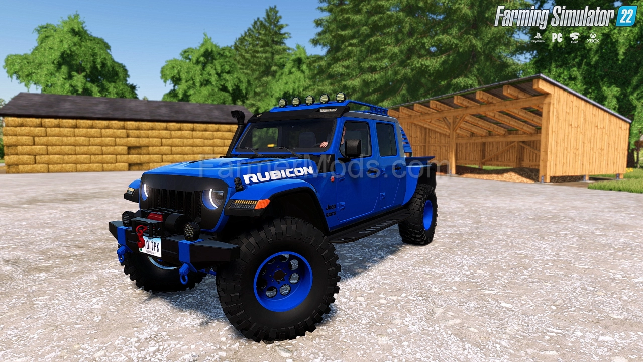 Jeep Gladiator Rubicon v1.2 for FS22
