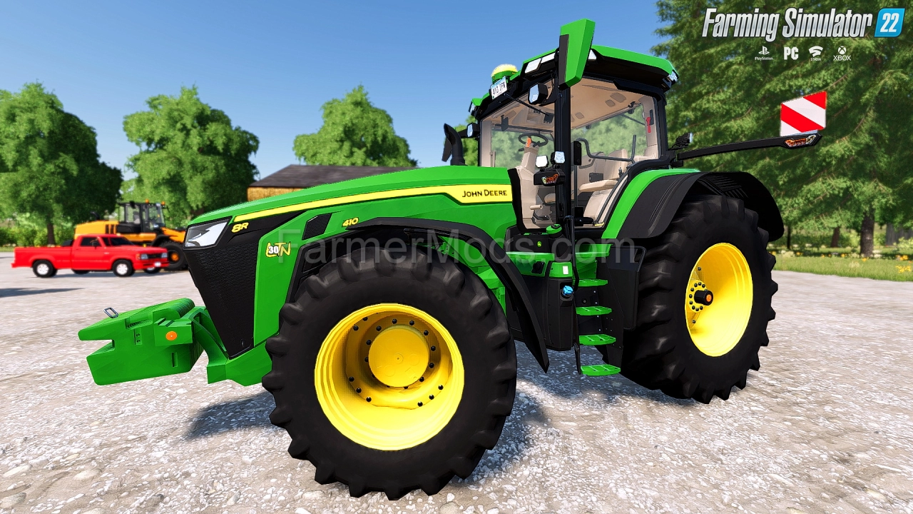 John Deere 8R 280-410 4th Generation Tractor v1.0 for FS22