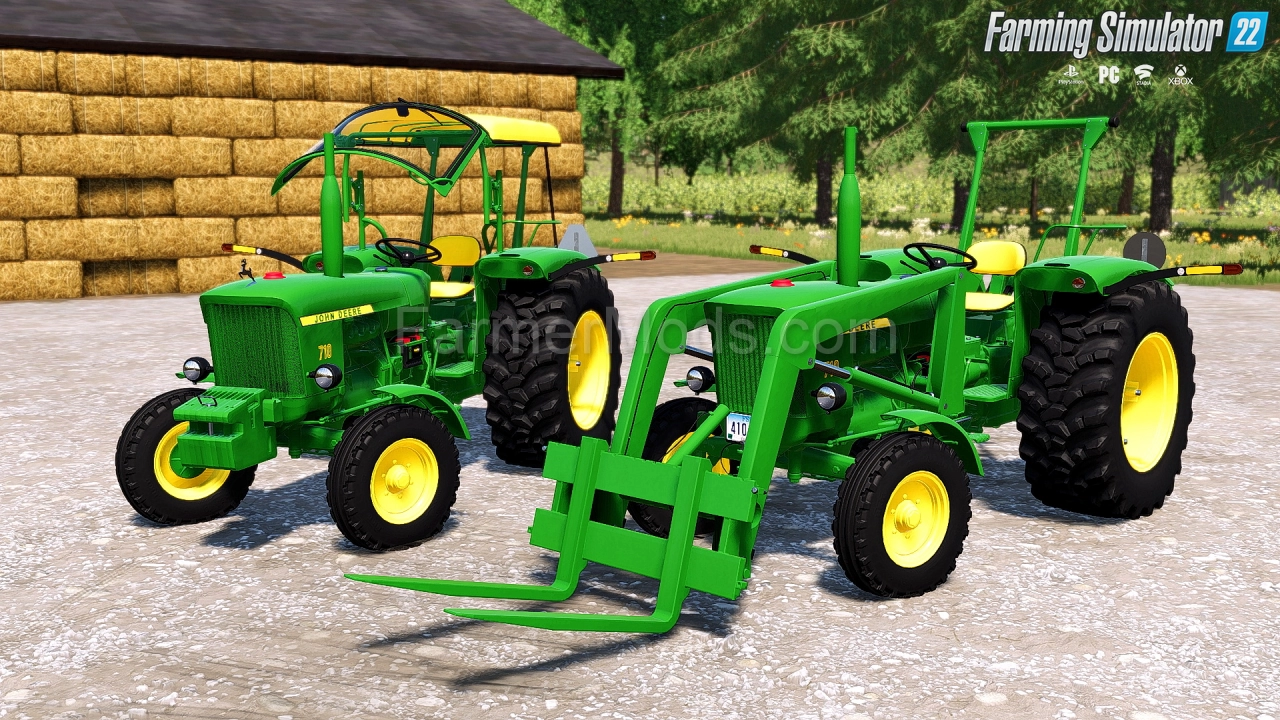 John Deere-Lanz 710 Tractor v1.0.0.2 for FS22