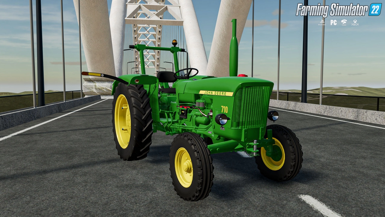 John Deere-Lanz 710 Tractor v1.0.0.2 for FS22