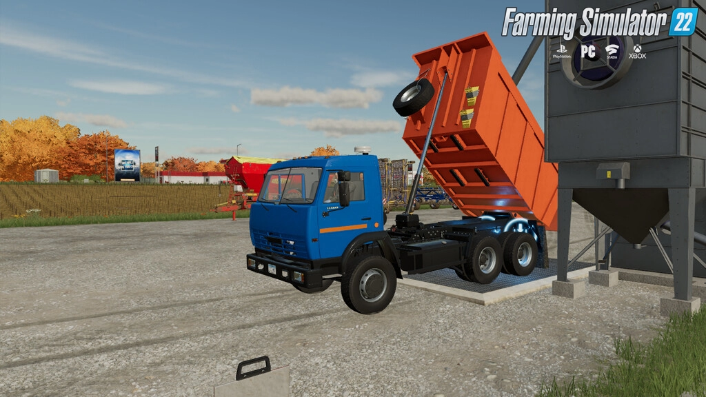 KamAZ 55111 Dump Truck v1.0 for FS22