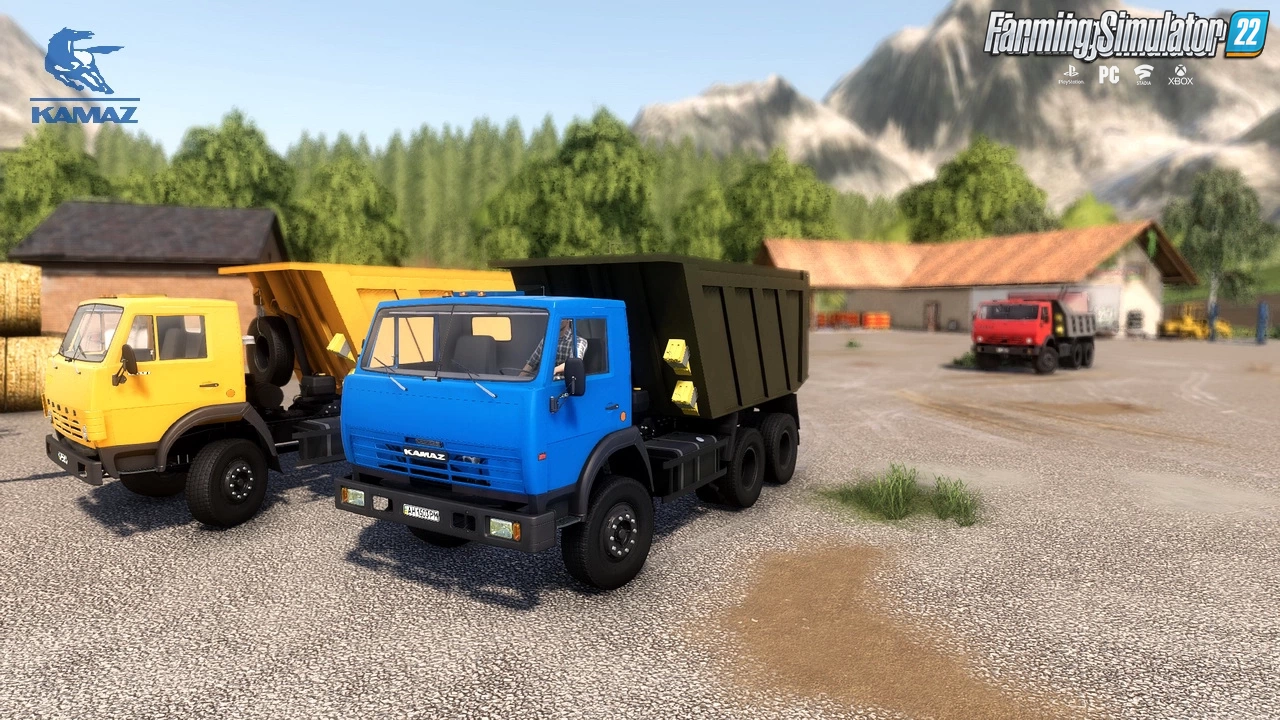 KamAZ 55111 Dump Truck v1.0 for FS22