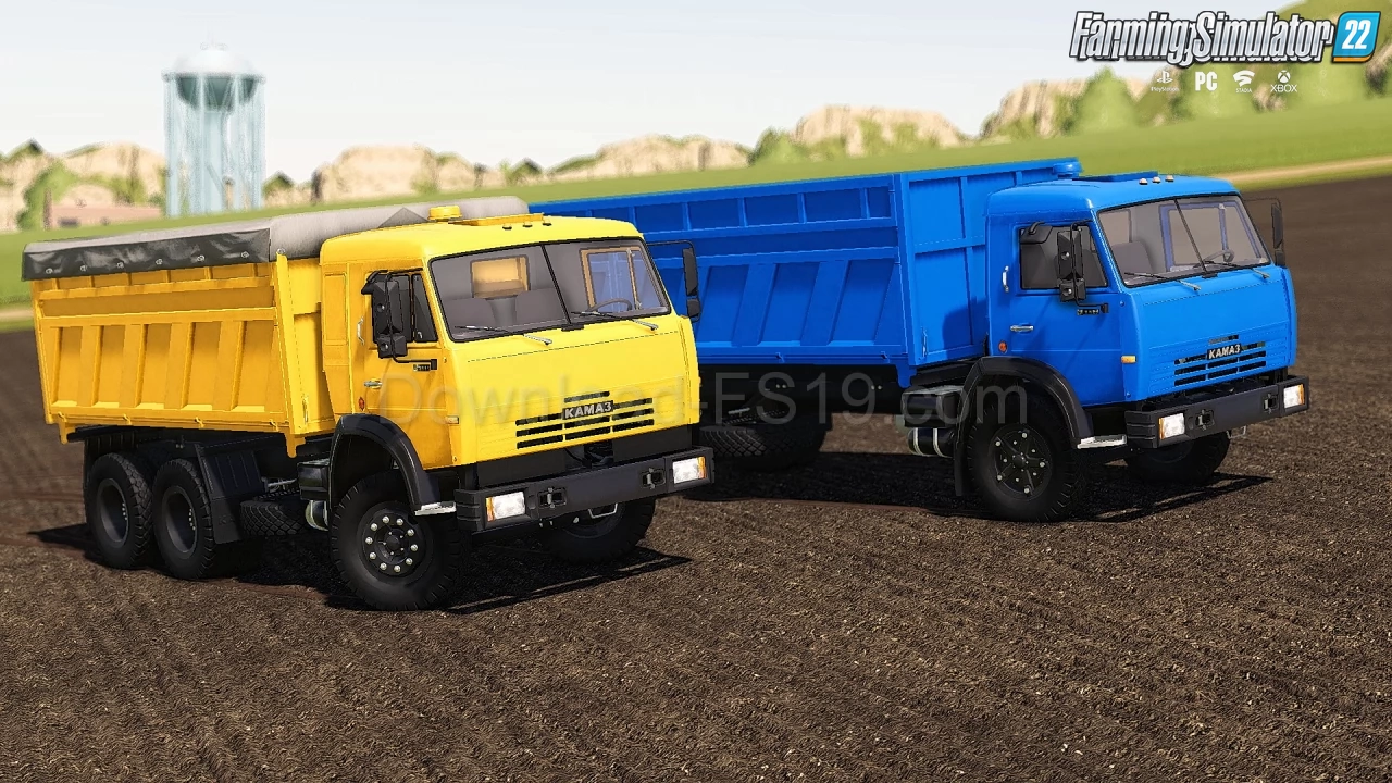 KamAZ Grain Carrier Dump Truck v1.0.1.5 for FS22