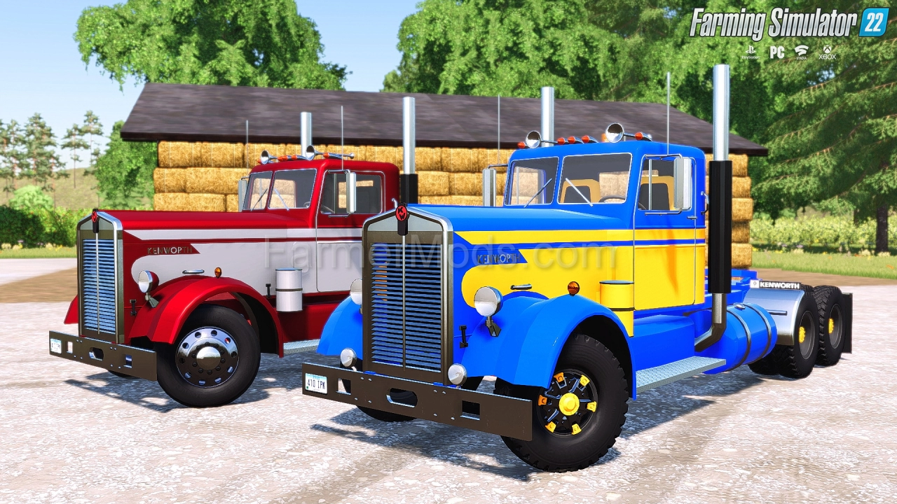 Kenworth 524 1949 Truck v2.0 for FS22